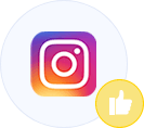 Instagram likes icon