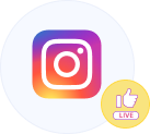 Instagram Live Likes icon