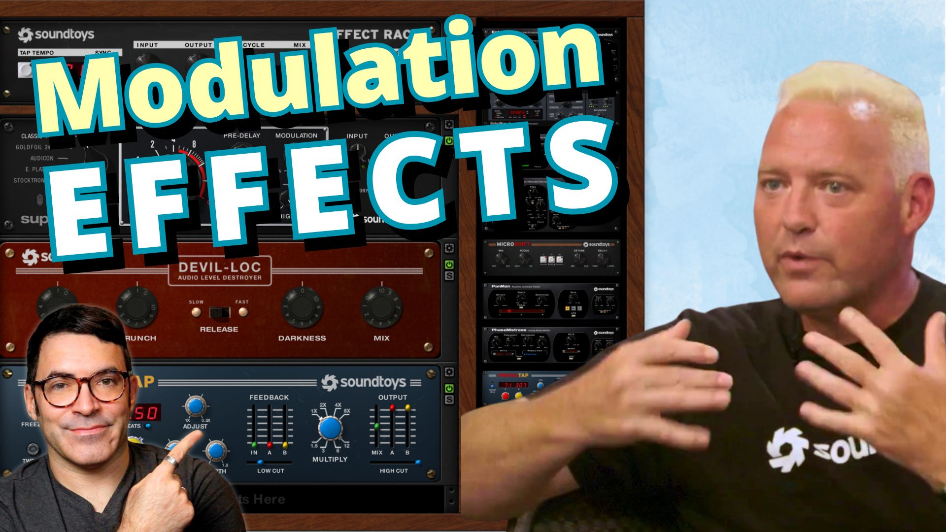 Modulation Effects Masterclass w. Mitch Thomas of Soundtoys (Chorus, Flanger, Filter Sweeps & more)