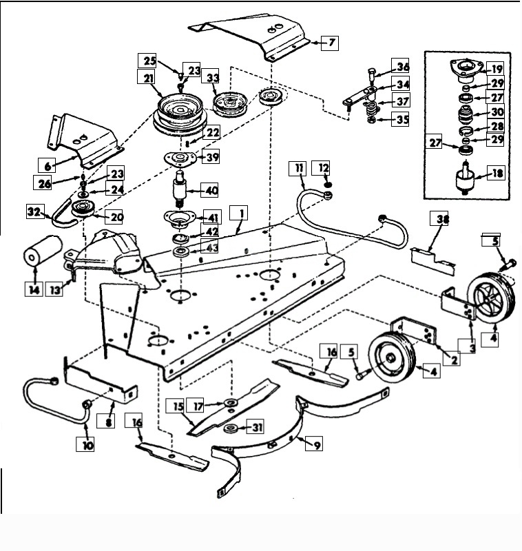 [DIAGRAM] Cub Cadet Mower Deck Parts Diagram - MYDIAGRAM.ONLINE