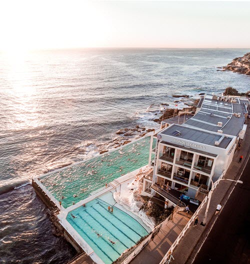 Stay near the iconic Bondi Icebergs, Bondi, Sydney