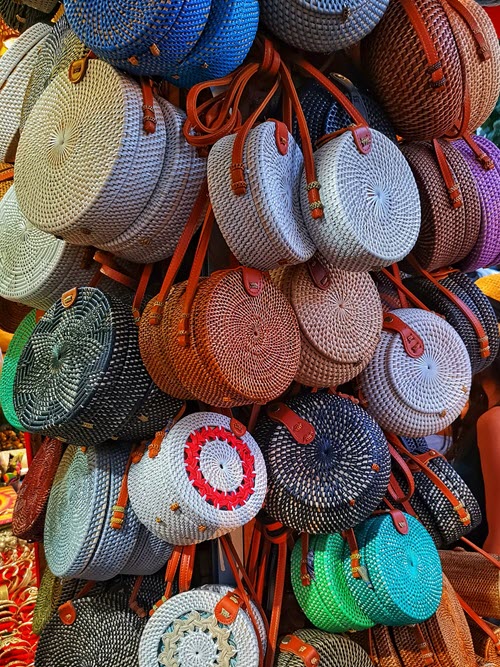 Market shopping in Bali, Indonesia