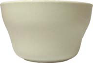 7 1/4 oz roma american white ivory rolled edge  bouillon