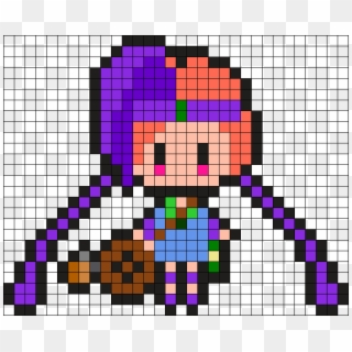 League Of Legends 8 Bit Jinx, HD Png Download - 673x547(#4863680) - PngFind