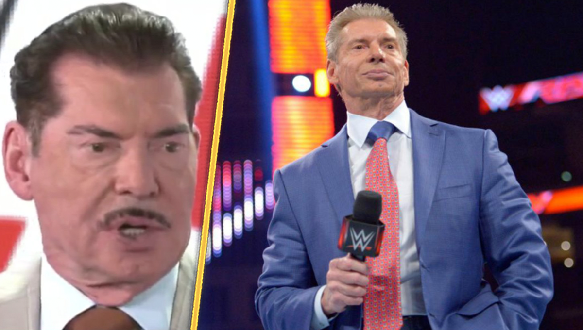 VINCE MCMAHON MUSTACHE WWE