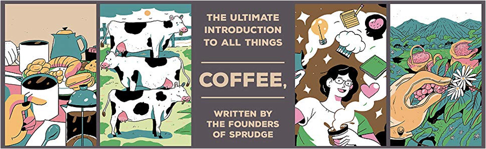 banner advertising the book new rules of coffee