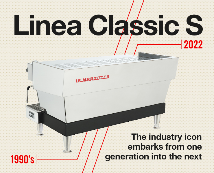 banner advertising la marzocco linea classic s