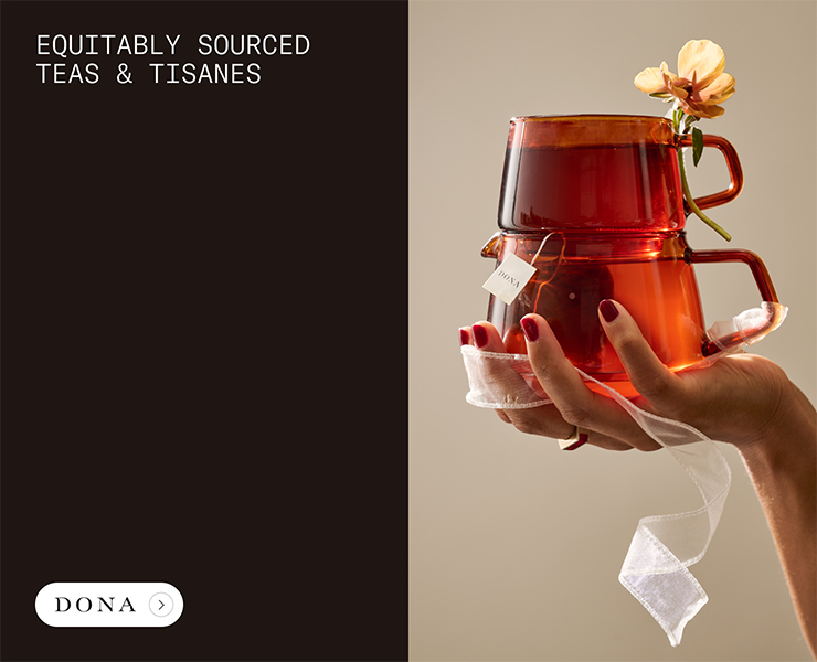 banner advertising DONA TEA