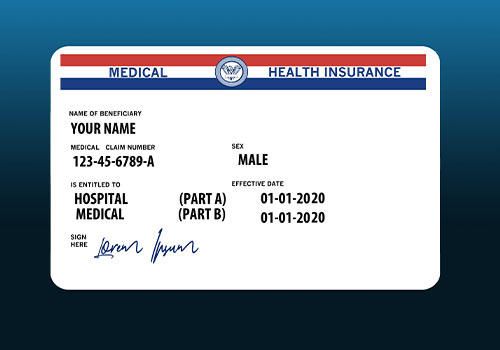 Sample Medicare Card