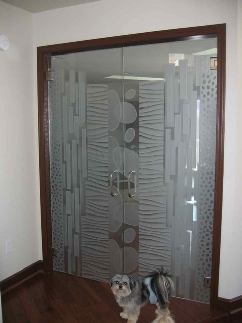 Interior Glass Doors with Obscure Frosted Glass Designs - Nokes ...