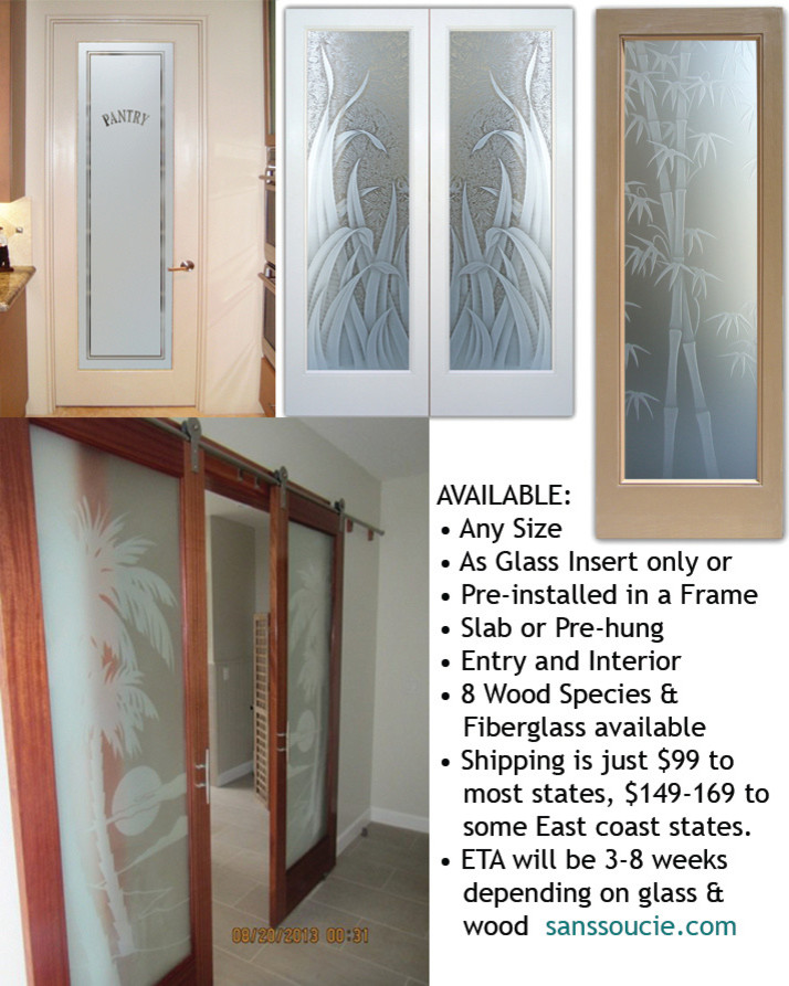 Interior Glass Doors with Obscure Frosted Glass - Interior Doors ...