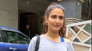 Fatima Sana Shaikh chit chats with paps as she gets clicked in the city