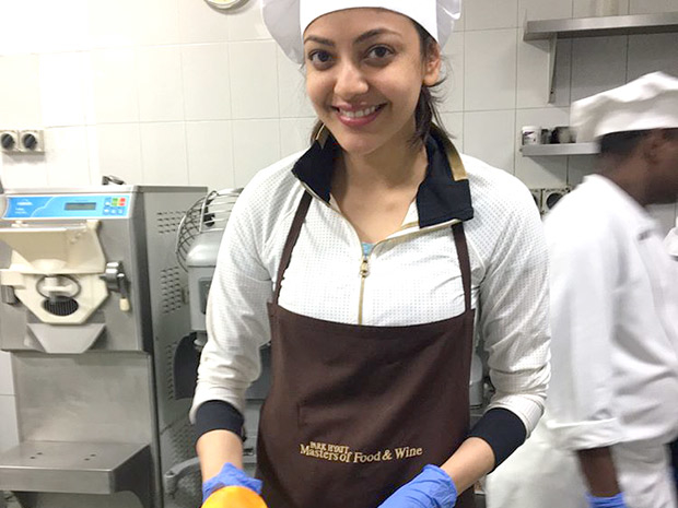 Check out: Kajal Agarwal bakes her favorite cookies at a 5 star hotel