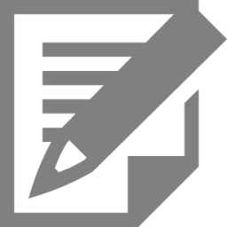 accessories text editor symbolic icon