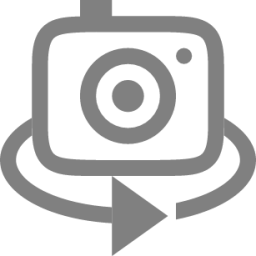 camera switch symbolic icon