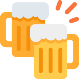 clinking beer mugs emoji