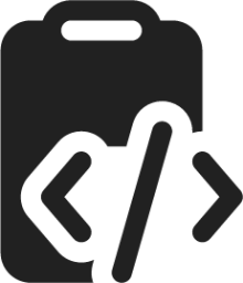 Clipboard Code icon