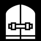 closed doors icon