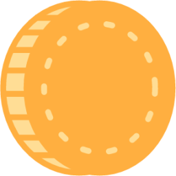 coin 3d icon