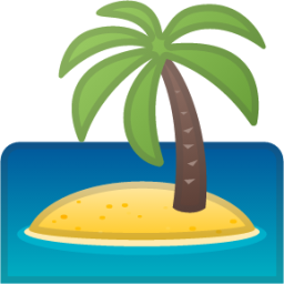 desert island emoji