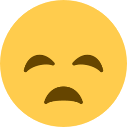 disappointed face emoji