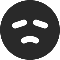 disappointed face icon