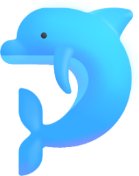 dolphin emoji