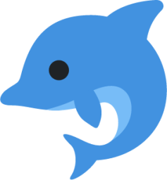 dolphin emoji