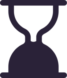 hourglass bottom icon