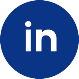 linkedin round icon