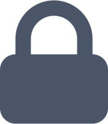 lock closed icon