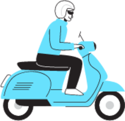 Motorcycle illustration