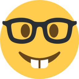 nerd face emoji