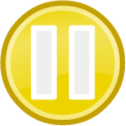 pause yellow icon