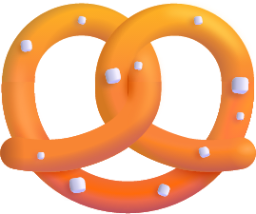 pretzel emoji