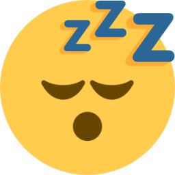 sleeping face emoji