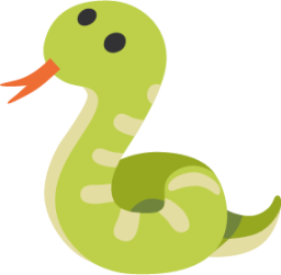 snake emoji