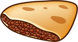 stuffed flatbread emoji