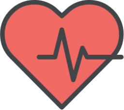 symbol heart rate icon