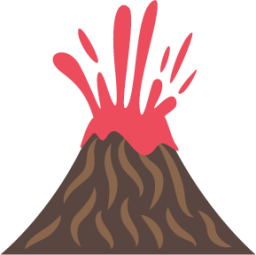 volcano emoji