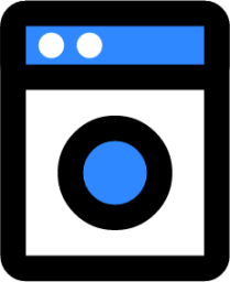 washing machine one icon