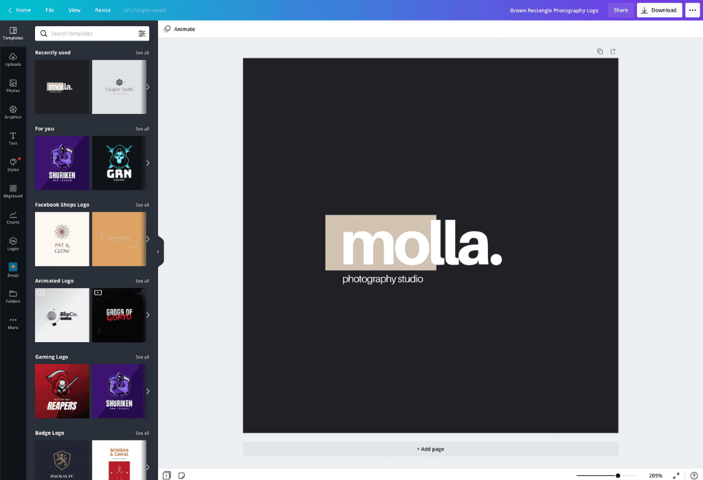 Crea logos perfectos en minutos totalmente gratis - Canva