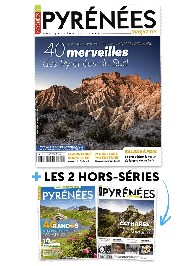 abonnement Pyrénées Magazine et 2 hors-séries