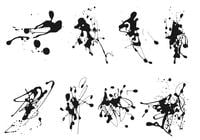 Ink Splatter Brushes Pack