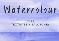 Free hand-painted watercolour backgrounds