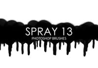 Free Spray Photoshop Brushes 13