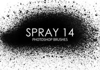 Free Spray Photoshop Brushes 12