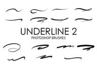 Underline Photoshop Brushes 2