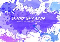 Paint Splash Brushes 2