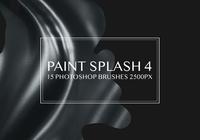 Paint Splash Photoshop Brushes 4